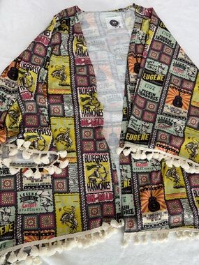 Double D Ranch Patchwork Western Cardigan
